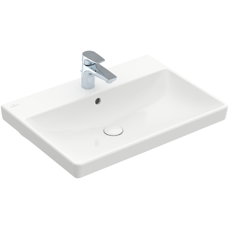 Villeroy & Boch 41586501 - Встраиваемый умывальник AVENTO 65x47 см керамика/белая