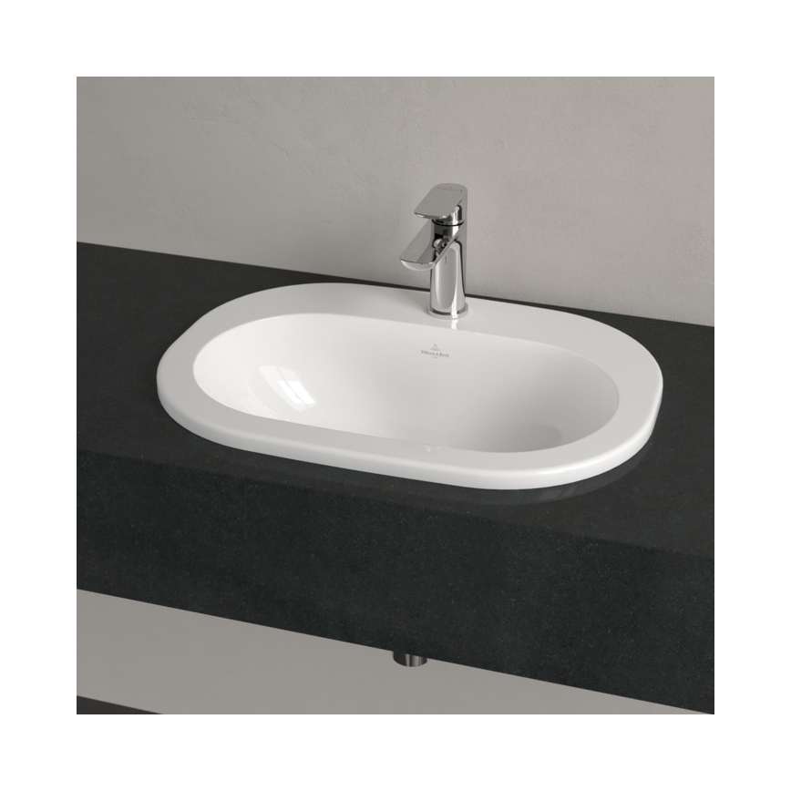 Villeroy & Boch 416156R1 - Вбудований умивальник O.NOVO 56x41 см, керамічний, білий