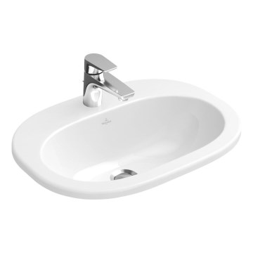 Villeroy & Boch 416156R1 - Вбудований умивальник O.NOVO 56x41 см, керамічний, білий