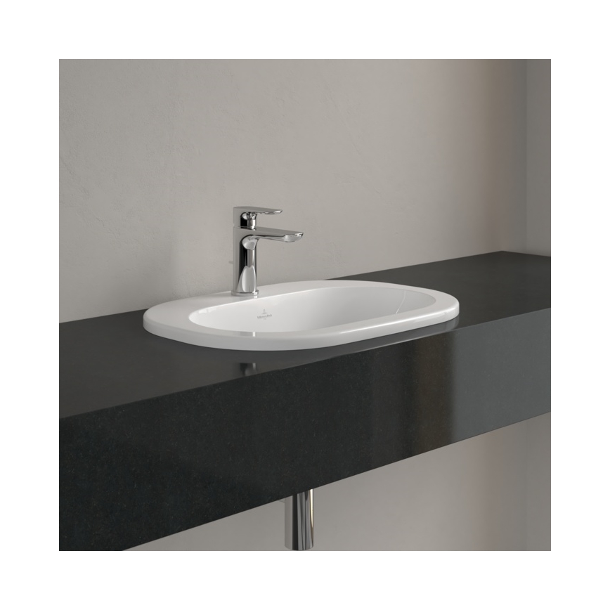 Villeroy & Boch 416156R1 - Вбудований умивальник O.NOVO 56x41 см, керамічний, білий