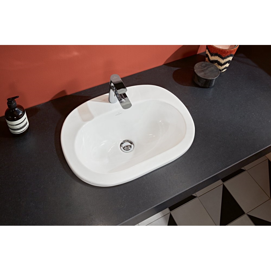 Villeroy & Boch 416156R1 - Вбудований умивальник O.NOVO 56x41 см, керамічний, білий