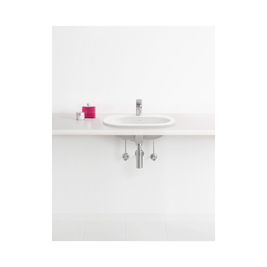 Villeroy & Boch 416156R1 - Встраиваемая раковина O.NOVO 56×41 см, керамика/белая
