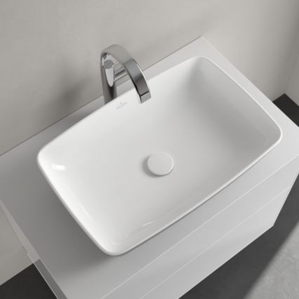 Villeroy & Boch 417258BCT8 - Раковина для установки на столешницу ARTIS 58x38,5 cm керамика/чёрный
