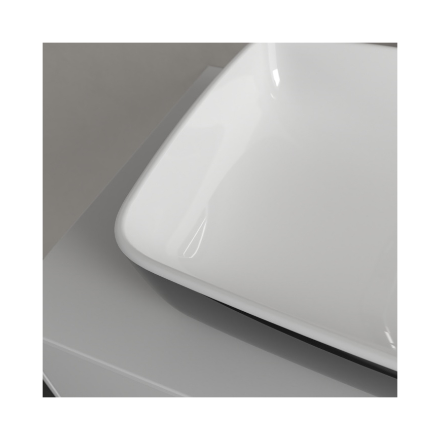 Villeroy & Boch 417258BCT8 - Раковина для установки на столешницу ARTIS 58x38,5 cm керамика/чёрный