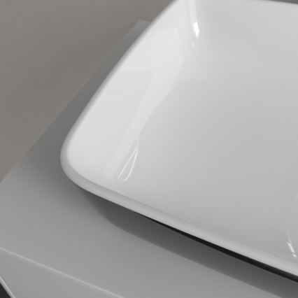 Villeroy & Boch 417258BCT8 - Раковина накладна ARTIS 58x38,5 см, кераміка/чорна