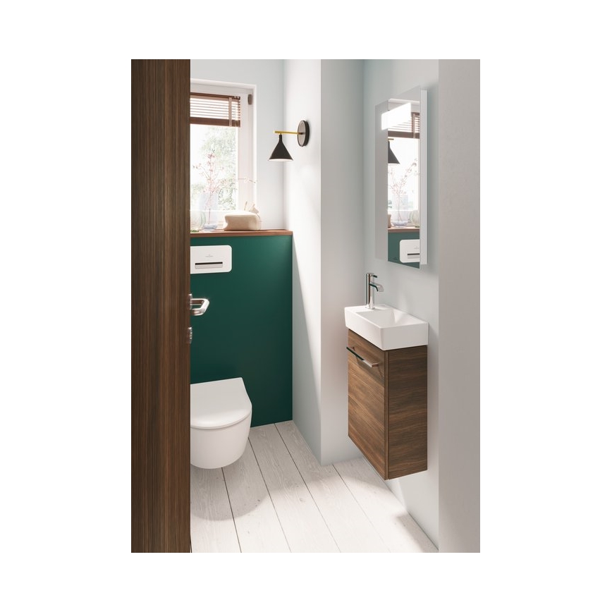 Villeroy & Boch 43003R01 - Підвісний умивальник AVENTO 36x22 см кераміка/білий