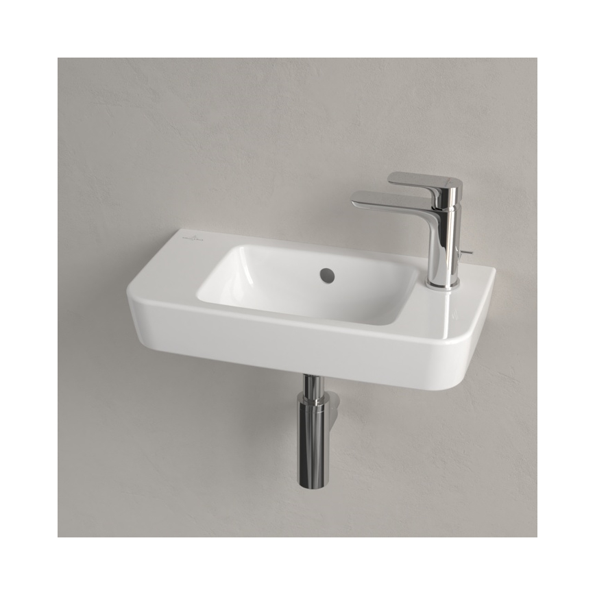 Villeroy & Boch 4342R501 - Подвесной умывальник O.NOVO 50x25 см керамика/белый