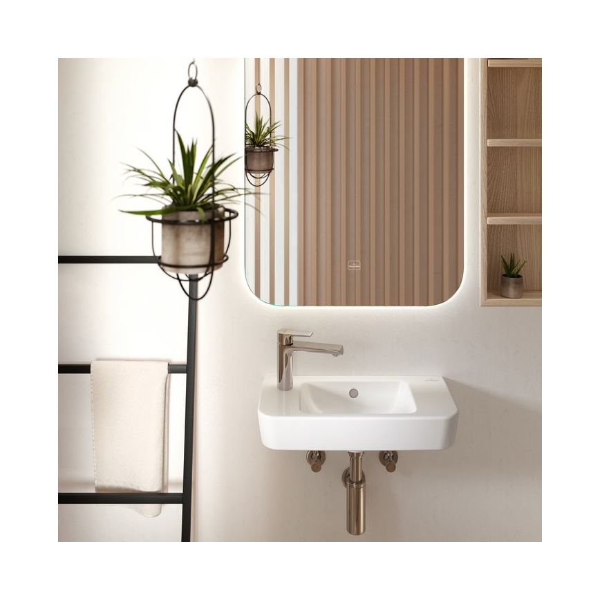 Villeroy & Boch 4342R501 - Подвесной умывальник O.NOVO 50x25 см керамика/белый
