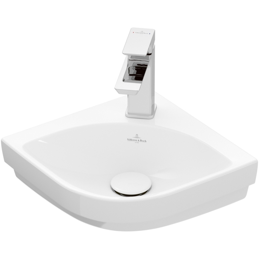Villeroy & Boch 43714601 - Угловая подвесная раковина SUBWAY 3.0 32x32 cm керамика/белая