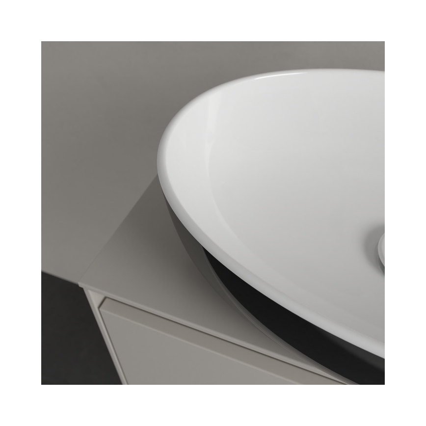 Villeroy & Boch 438848BCT8 - Встраиваемая раковина ARTIS 48x32,5 см керамика/чёрный