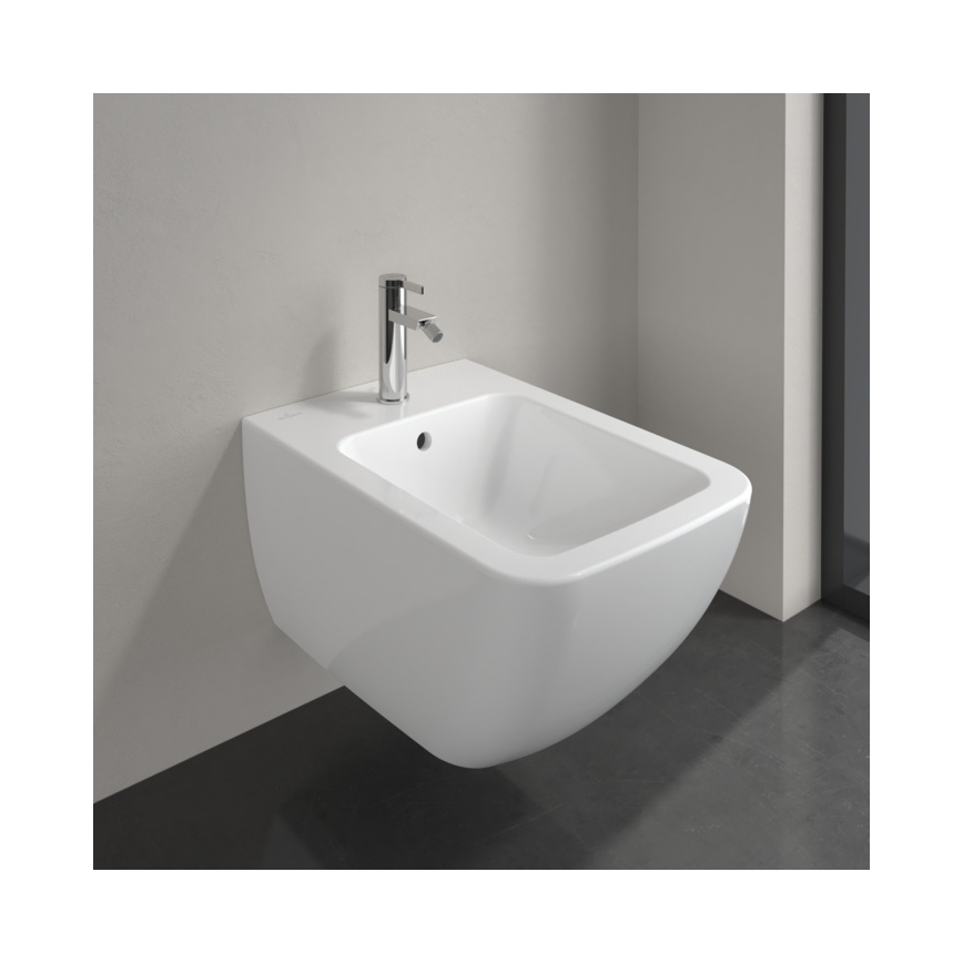 Villeroy & Boch 44110001 - Подвесное биде VENTICELLO керамика/белый