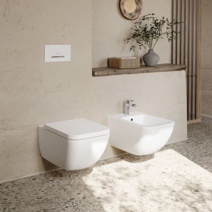 Villeroy & Boch 44110001 - Подвесное биде VENTICELLO керамика/белый