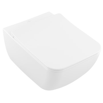 Villeroy & Boch 4611RL01 - подвесной унитаз с мягкозакрывающимся сиденьем SoftClose VENTICELLO керамика/белый