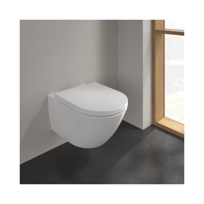 Villeroy & Boch 4670T0R1 - Підвісний унітаз SUBWAY 3.0 кераміка/білий