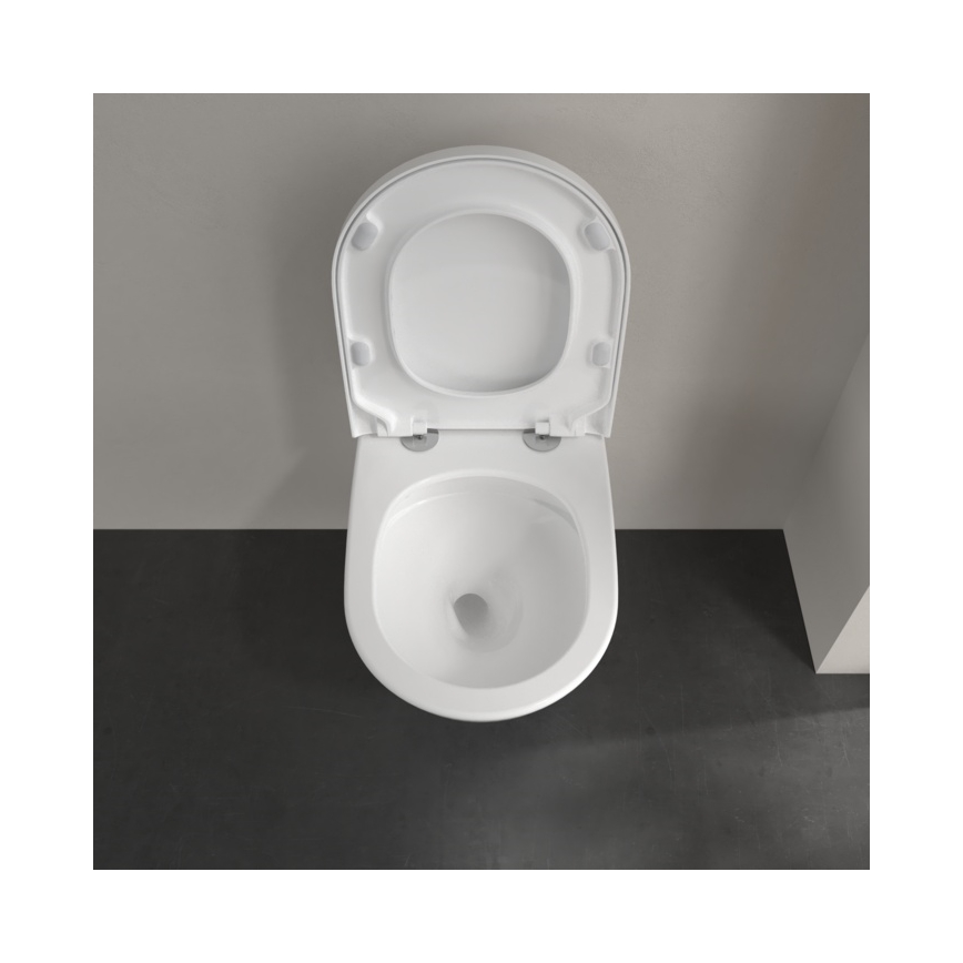 Villeroy & Boch 4670T0R1 - Підвісний унітаз SUBWAY 3.0 кераміка/білий
