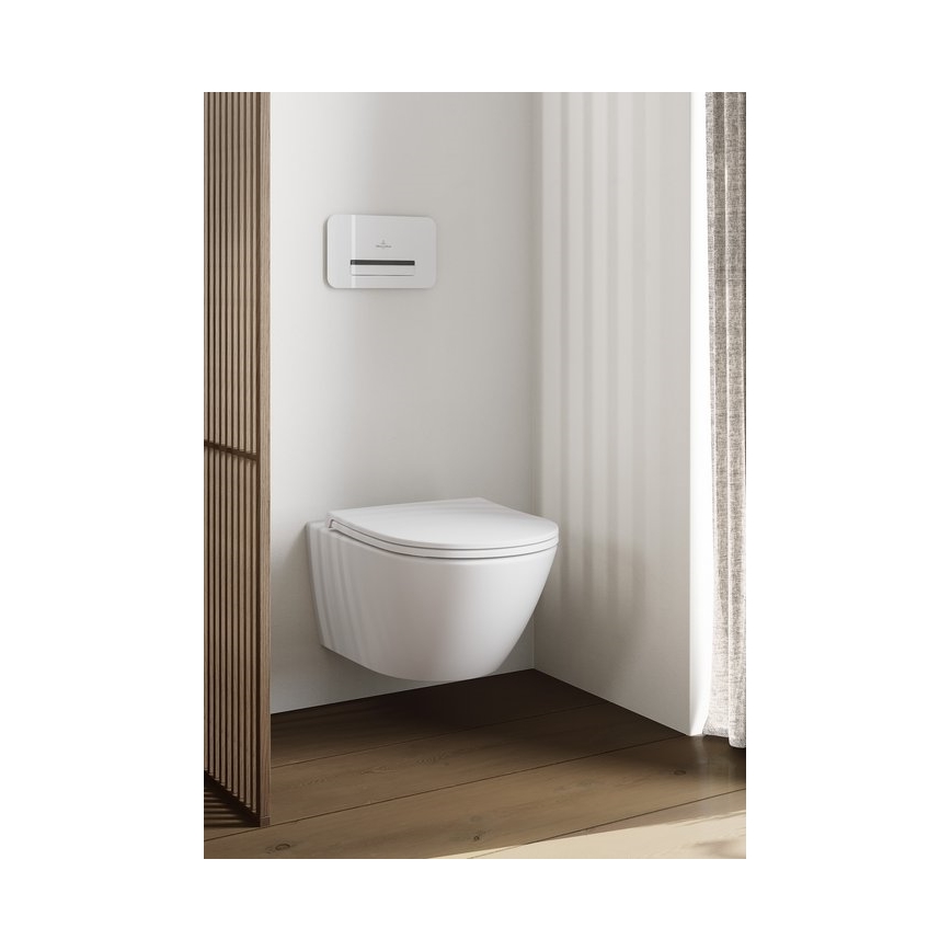 Villeroy & Boch 4670T0R1 - Підвісний унітаз SUBWAY 3.0 кераміка/білий