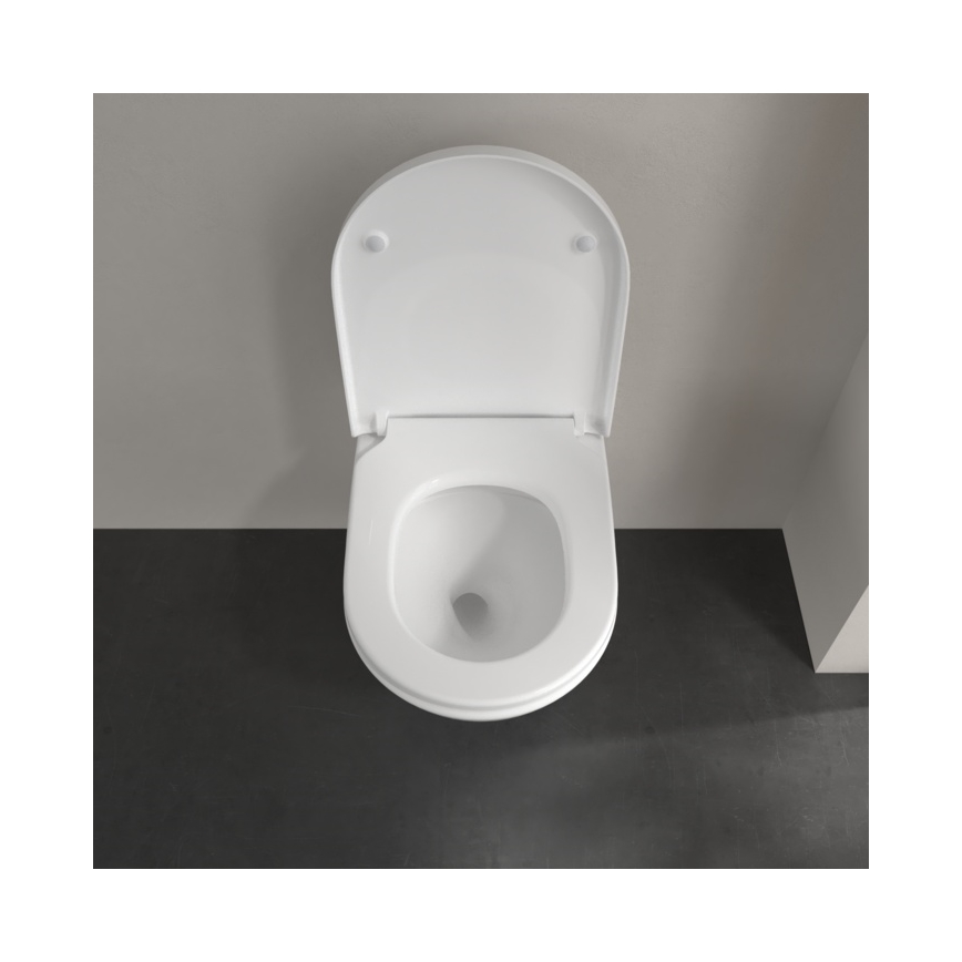 Villeroy & Boch 4670T0RW - Підвісний унітаз SUBWAY 3.0 кераміка/білий
