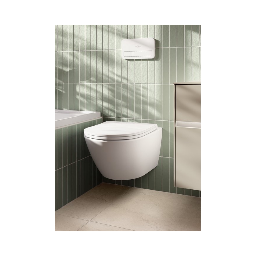 Villeroy & Boch 4670T0T2 - Підвісний унітаз SUBWAY 3.0 керамічний/білий