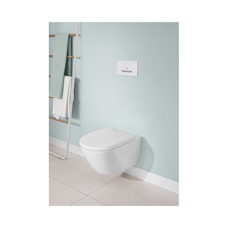 Villeroy & Boch 4670T0T2 - Підвісний унітаз SUBWAY 3.0 керамічний/білий