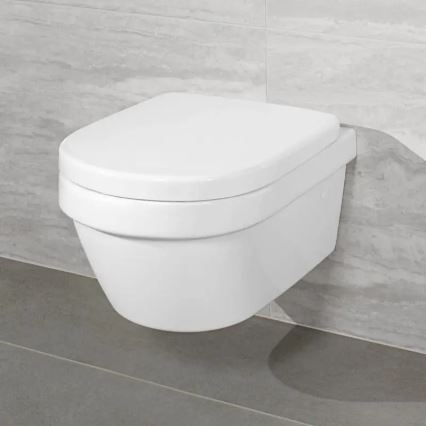 Villeroy & Boch 4694HRR1 - підвісний унітаз ARCHITECTURA зі сидінням із функцією плавного опускання, кераміка/білий
