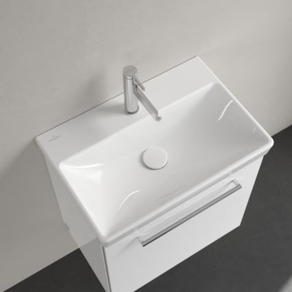 Villeroy & Boch 4A005501 - Підвісний умивальник AVENTO 55x37 см кераміка/білий