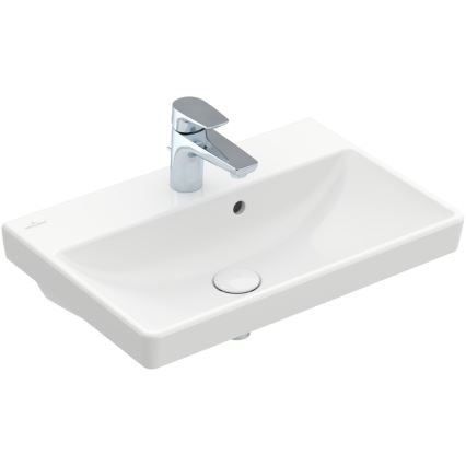 Villeroy & Boch 4A005501 - Подвесной умывальник AVENTO 55x37 см керамика/белый