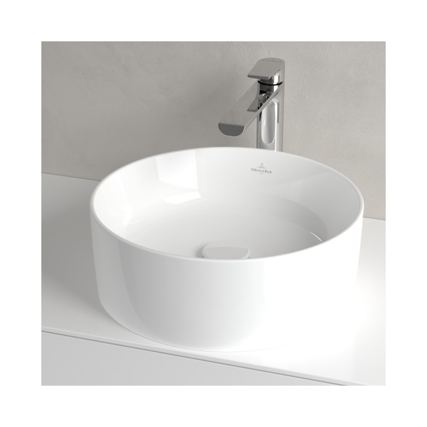 Villeroy & Boch 4A184001 - Накладна раковина COLLARO діам. 40 см кераміка/біла