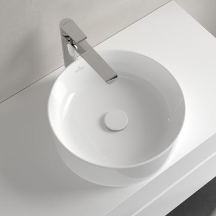 Villeroy & Boch 4A184001 - Накладная раковина COLLARO Ø 40 см, керамика/белая