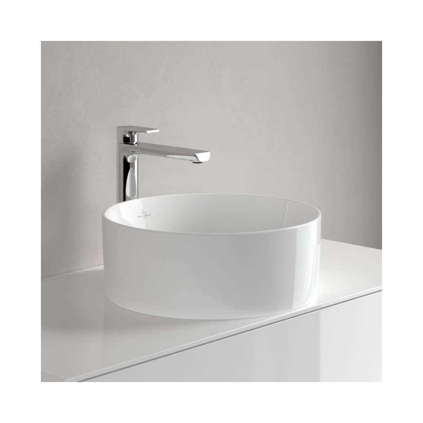Villeroy & Boch 4A1840R1 - Накладний умивальник COLLARO, діаметром 40 см, кераміка/білий