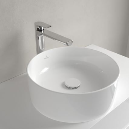 Villeroy & Boch 4A1840R1 - Накладний умивальник COLLARO, діаметром 40 см, кераміка/білий