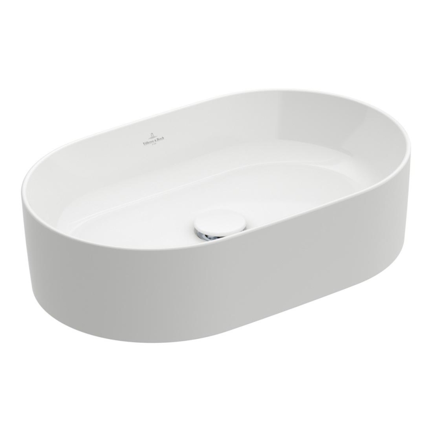 Villeroy & Boch 4A195601 - Накладний умивальник на стільницю COLLARO 56x36 см кераміка/білий