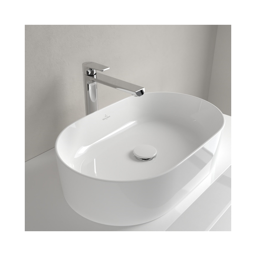 Villeroy & Boch 4A195601 - Накладний умивальник на стільницю COLLARO 56x36 см кераміка/білий