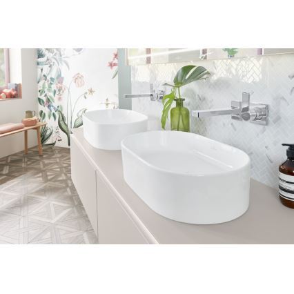 Villeroy & Boch 4A195601 - Накладний умивальник на стільницю COLLARO 56x36 см кераміка/білий