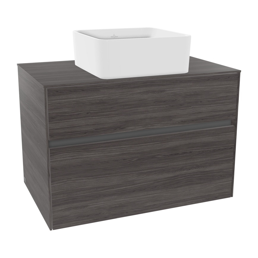 Villeroy & Boch 4A213801 - Накладний умивальник для стільниці COLLARO 38×38 см, кераміка/білий