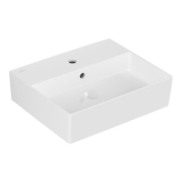 Villeroy & Boch 4A225G01 - Подвесной/накладной умывальник MEMENTO 50x42cm керамика/белая