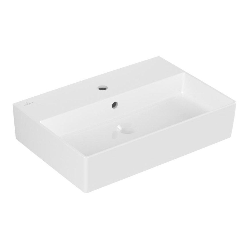 Villeroy & Boch 4A226G01 - Подвесной/накладной умывальник MEMENTO 60x42 см керамика/белый