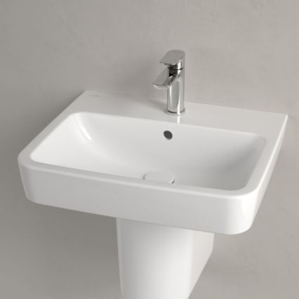 Villeroy & Boch 4A415501 - Підвісний умивальник O.NOVO 55x46 см кераміка/білий
