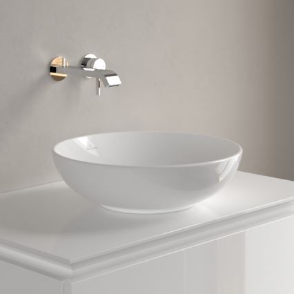 Villeroy & Boch 4A460001 - Накладна раковина LOOP&FRIENDS, діаметр 42 см, кераміка/біла