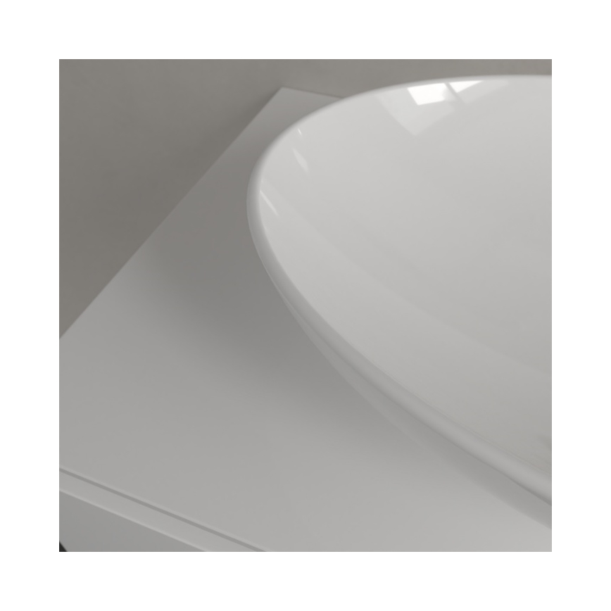 Villeroy & Boch 4A470001 - Накладний умивальник для стільниці LOOP&FRIENDS 56x38 cm кераміка/білий