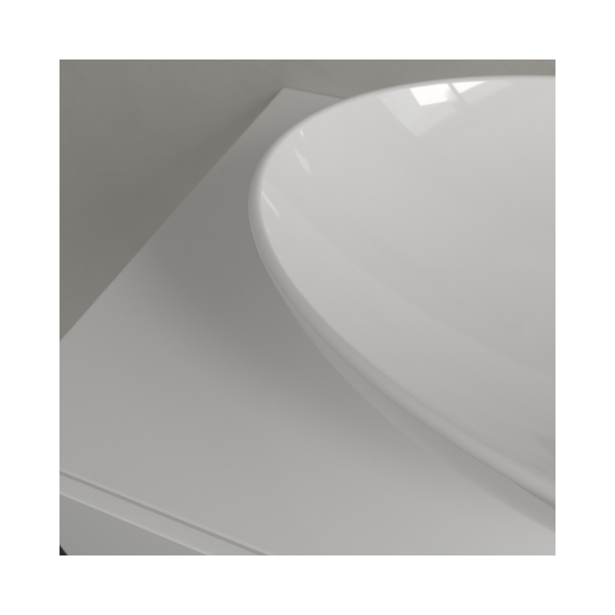 Villeroy & Boch 4A470101 - Накладная раковина для столешницы LOOP&FRIENDS 56x38 см керамика/белая