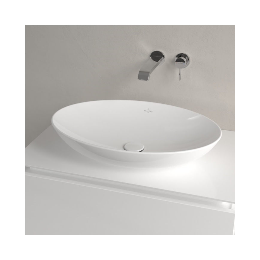 Villeroy & Boch 4A480001 - Накладная раковина на столешницу LOOP&FRIENDS 62x42 см, керамика, белая