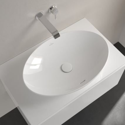 Villeroy & Boch 4A480001 - Накладная раковина на столешницу LOOP&FRIENDS 62x42 см, керамика, белая