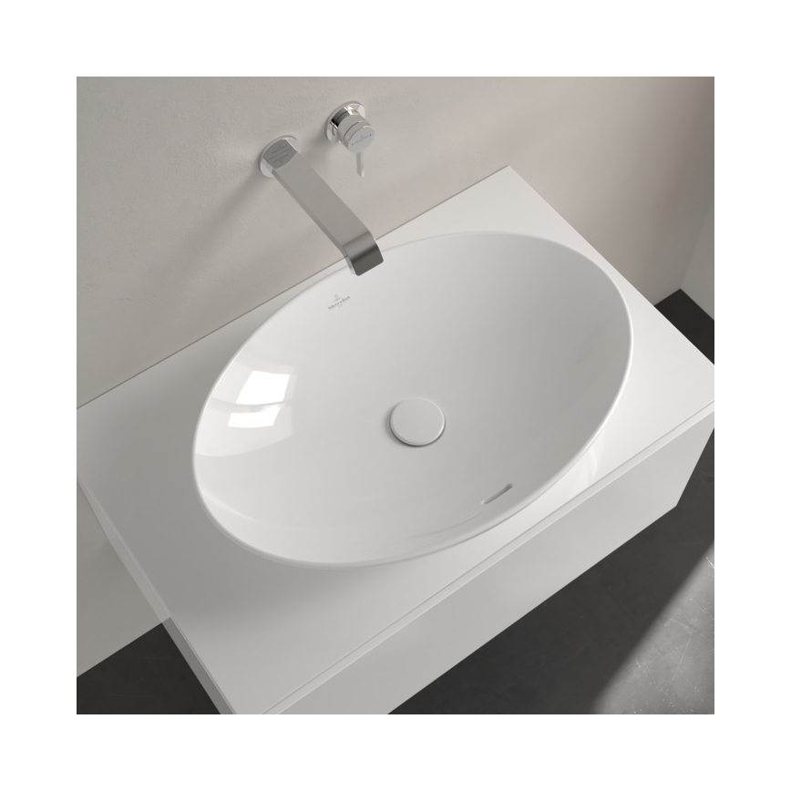 Villeroy & Boch 4A480001 - Накладная раковина на столешницу LOOP&FRIENDS 62x42 см, керамика, белая