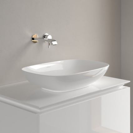 Villeroy & Boch 4A490101 - Накладна раковина LOOP&FRIENDS 56x38 см, керамічна, біла