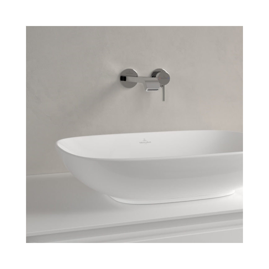 Villeroy & Boch 4A490101 - Накладна раковина LOOP&FRIENDS 56x38 см, керамічна, біла