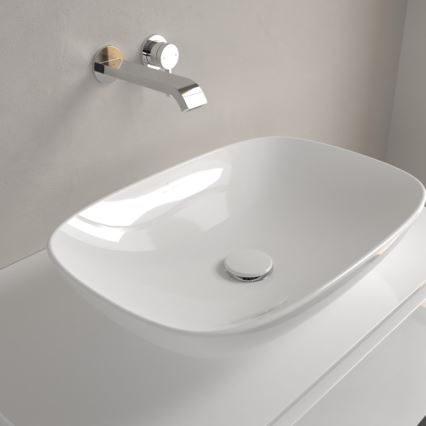 Villeroy & Boch 4A490101 - Накладна раковина LOOP&FRIENDS 56x38 см, керамічна, біла