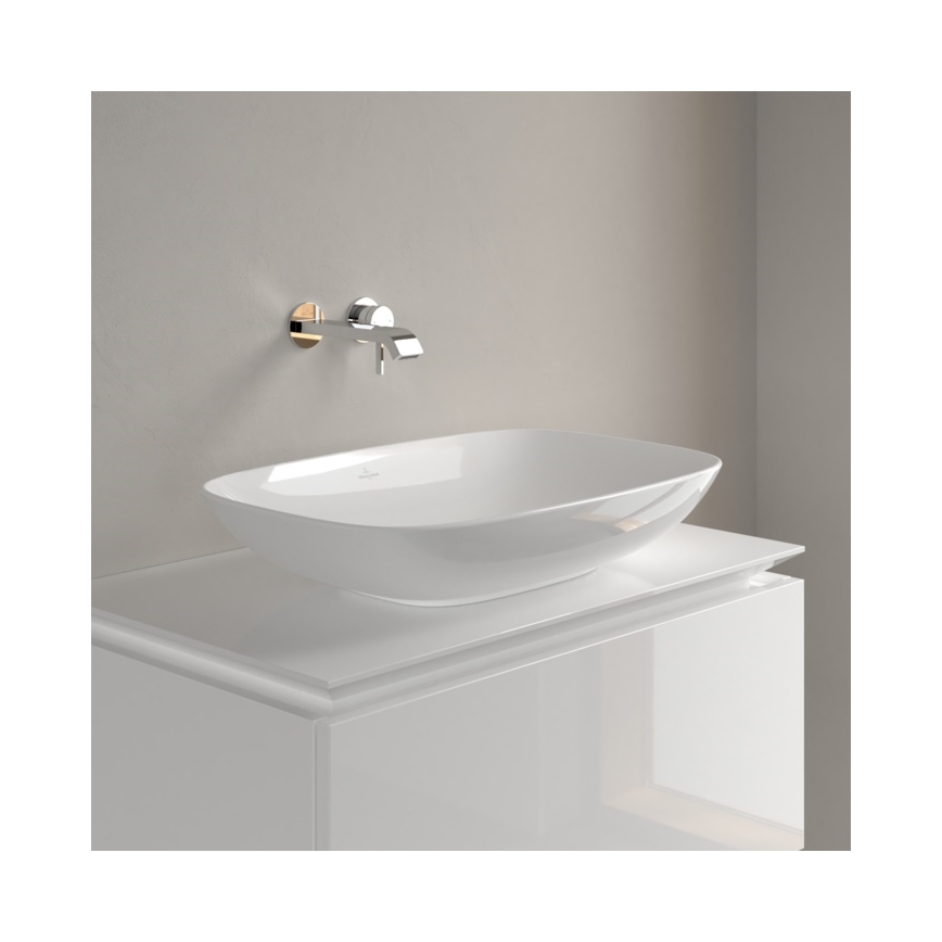 Villeroy & Boch 4A500001 - Накладний умивальник LOOP&FRIENDS 62x42 см, кераміка/білий