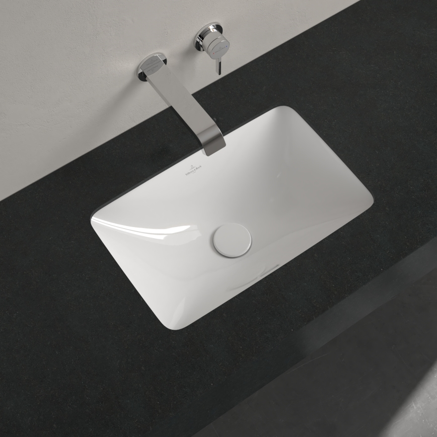 Villeroy & Boch 4A560001 - Вбудований умивальник LOOP&FRIENDS 45x28 см кераміка/біла