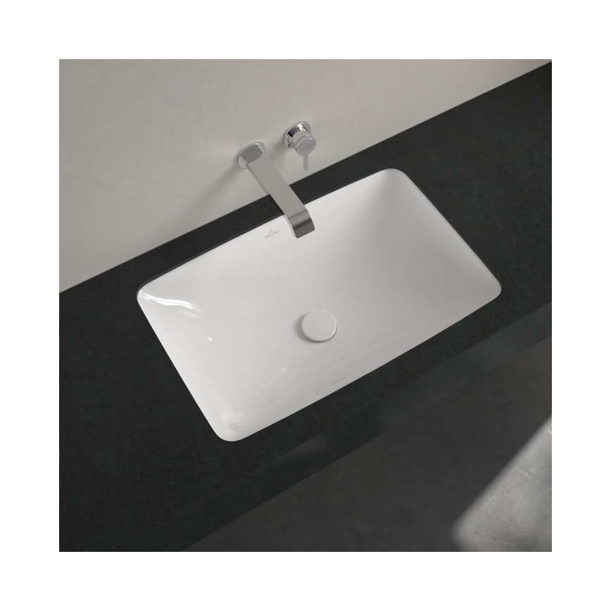 Villeroy & Boch 4A580101 - Встраиваемая раковина LOOP&FRIENDS 61,5x38 см керамика/белая