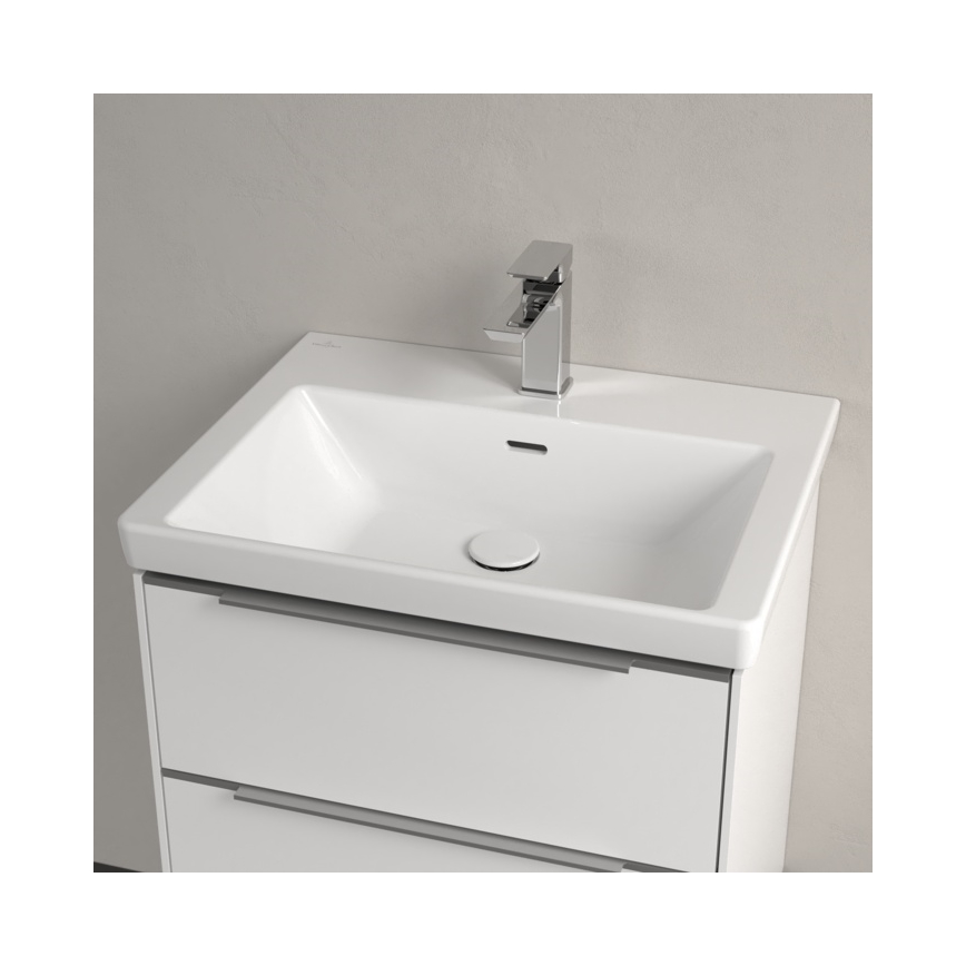 Villeroy & Boch 4A706001 - Настінний умивальник SUBWAY 3.0 60x47 см кераміка/біла